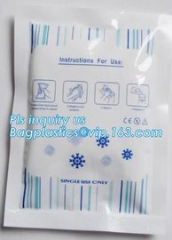 customized PVC soft medical cool gel pack, reusable ice pack customized cool gel eye mask, cool thermal instant ice gel supplier