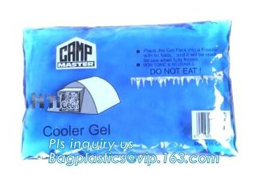 Fresh Food ice pack water injection Ice Bag, Dry Ice , Food fresh care rectangular shape gel cooling pack, summer coolin supplier