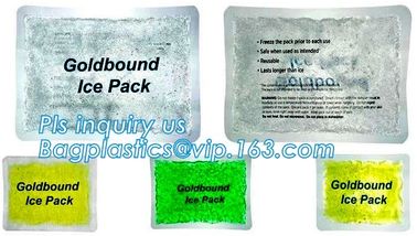 Sports Medicine Ice Bags, Flexible Ice Pack, Easy Seal Ice Cube Bags, Cool Bags &amp; Ice Packs, First Aid Ice Pack, bagease supplier