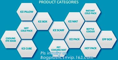 Sports Medicine Ice Bags, Flexible Ice Pack, Easy Seal Ice Cube Bags, Cool Bags &amp; Ice Packs, First Aid Ice Pack, bagease supplier