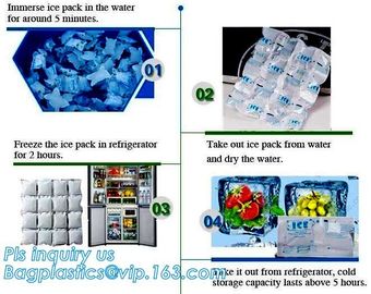 Sports Medicine Ice Bags, Flexible Ice Pack, Easy Seal Ice Cube Bags, Cool Bags &amp; Ice Packs, First Aid Ice Pack, bagease supplier