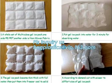 Sports Medicine Ice Bags, Flexible Ice Pack, Easy Seal Ice Cube Bags, Cool Bags &amp; Ice Packs, First Aid Ice Pack, bagease supplier