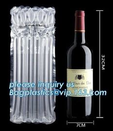 inflatable air bag for wine bottle, wine bottle air bag transport protective shock resistant cushion hand bag packaging, supplier