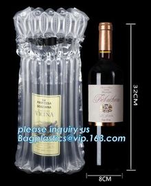 inflatable air bag for wine bottle, wine bottle air bag transport protective shock resistant cushion hand bag packaging, supplier