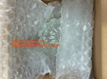 air cushion pillow bags, inflatable air filled pillow bag, shockproof recycable air pillow glass bottle bag, bagplastics supplier