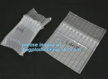 air cushion pillow bags, inflatable air filled pillow bag, shockproof recycable air pillow glass bottle bag, bagplastics supplier