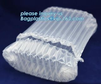 air cushion pillow bags, inflatable air filled pillow bag, shockproof recycable air pillow glass bottle bag, bagplastics supplier