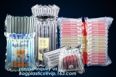 fragile protective air column bag rolls, Air Pillow Bags Wrapping, Inflatable Air Cushioning Film, air cushion bubble fi supplier