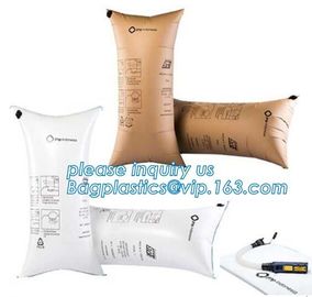 air cushion pillow bags, inflatable air filled pillow bag, shockproof recycable air pillow glass bottle bag, bagplastics supplier