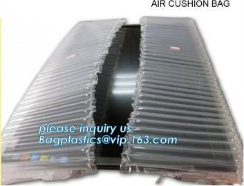 Inflatable packaging airbag roll, transportation packs, shipment packs, carton air cushion bags, customized size, types supplier