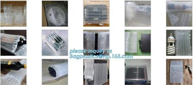 air cushion pillow bags, inflatable air filled pillow bag, shockproof recycable air pillow glass bottle bag, bagplastics supplier