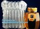 PE durable dunage protective jar air filled pillow, air column pouches air dunnage bag, Waterproof shock-proof, bagease supplier