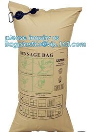 Custom kraft paper bags designer paper container dunnage air bag, pillow packing bag dunnage air bag for container, Kraf supplier