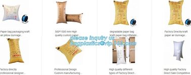 Air pillow dunnage bag for container, container pillow gap air dunnage inflatable bag for transportation, bagplastics supplier
