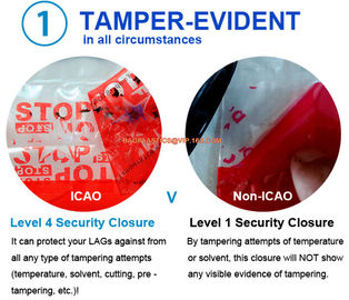 Transparent Safety Plastic Bank Deposit Tamper Proof Cash Security Bags Manufactory, Steb Plastic Money Pe Bank Deposit supplier