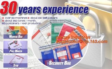 Care Security Bags Lok Security Bags Safe Security Bags Security Closure bags SECURITY BAGS &amp; ENVELOPES, BAGPLASTICS, BA supplier