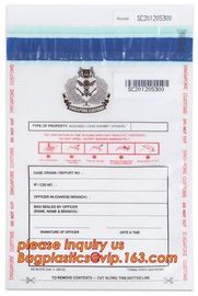 tamper proof sealing bags;security police bag;security bank coin bag, Custom Printed Self Adhesive Sealing Bank Money St supplier