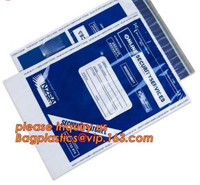 tamper proof sealing bags;security police bag;security bank coin bag, Custom Printed Self Adhesive Sealing Bank Money St supplier