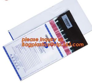 tamper proof sealing bags;security police bag;security bank coin bag, Custom Printed Self Adhesive Sealing Bank Money St supplier