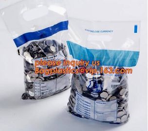 security deposit bags bank deposit bags cash deposit bags, general bank plastic deposit bags supply, Coin and Bank Note supplier