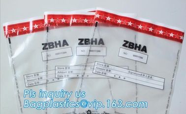 Plastic Duty Free Security Bag (STEBs) With Inner Pouch, Stebs/Duty Free Bags/ICAO Bags, A5 Tamper Evidence Banking Secu supplier