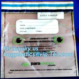 Care Security Bags Lok Security Bags Safe Security Bags Security Closure bags SECURITY BAGS &amp; ENVELOPES, BAGPLASTICS, BA supplier