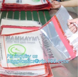 TAMPER EVIDENT DEPOSIT BAGS, Personal Property Protection Bags Security Mailer Bags Custom Security Bags, BAGPLASTICS PA supplier