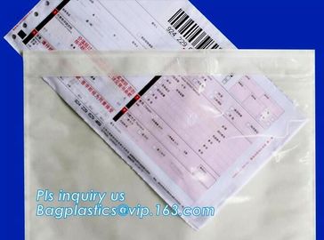 DHL Packing List Envelope, Paper Courier Bags, Mailing Bag, FedEx k packing list envelope, Custom printing PE pack supplier