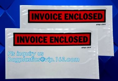 TNT DHL shipping packing list document envelopes, packing list padded envelope, tamper proof express use plastic packing supplier