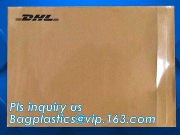 packing list envelope for courier bags, Custom Printed White Kraft Paper Envelope, opaque packing list envelopes, bageas supplier