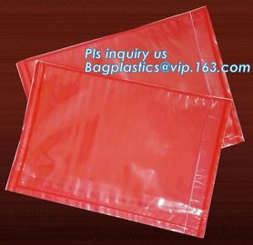 Clear Adhesive Back, Packing List / Shipping Label Envelope Pouches, seal envelope courier bag express custom mailing ba supplier