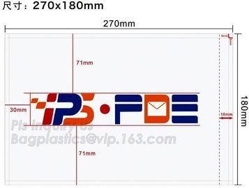 Printed adhesive PAKLIST waterproof packing list enclosed envelopes for Receipt Slips, printed adhesive packing list env supplier