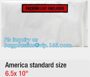 Document enclosed packing list envelope, mini a4 metallic bubble mailer wrap packing list envelope, Sealable Packing Lis supplier