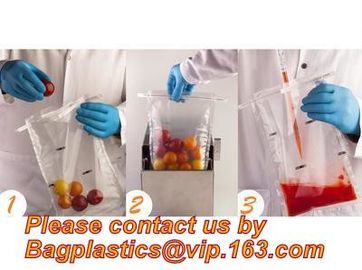 Sterile Sampling Bag, TWIRL'EM | Labplas, Sampling Bags, Regular Tabs, Sterile, Sterile Sampling Bag for Stomacher Lab supplier