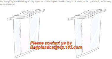 Sterile Sampling Bag, TWIRL'EM | Labplas, Sampling Bags, Regular Tabs, Sterile, Sterile Sampling Bag for Stomacher Lab supplier