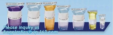 Fisherbrand™ Sterile Polyethylene Sampling Bags Capacity: 120mL, Bags with Flat-Wire Closures, Sample Collection and Tra supplier