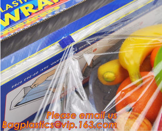Keep Fresh PE food wrap plastic Cling film wrap jumbo roll, LLDPE power stretch wrap film food wrap stretch film, bageas supplier