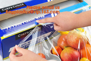 Plastic PVC Stretch Cling Film for Food Wrap, Good price pvc heat resistant static cling film for food wrap, bagease pac supplier