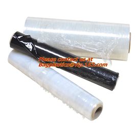 Wholesale factory price stretch film/LDPE handy wrap/pallet stretch wrap film jumbo roll, stretch wrap packing clear pla supplier