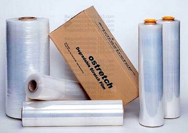 Transparent Plastic LLDPE Stretch Film With Moisture Proof, Pallet Stretch Wrap, LLDPE Stretch Film / Pallet Wrap Film / supplier