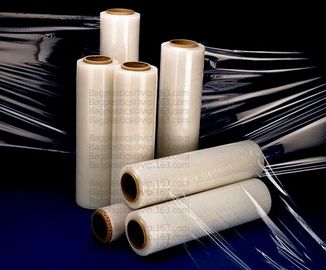 Transparent Plastic LLDPE Stretch Film With Moisture Proof, Pallet Stretch Wrap, LLDPE Stretch Film / Pallet Wrap Film / supplier