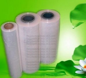 Transparent Plastic LLDPE Stretch Film With Moisture Proof, Pallet Stretch Wrap, LLDPE Stretch Film / Pallet Wrap Film / supplier