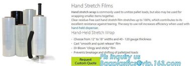 LLDPE Shrink Wrap Stretch Film Plastic Wrap - Industrial Strength Hand Stretch Wrap, Mini Stretch Wrap Film with Handle supplier