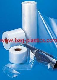 7 layer coex blue transparent plastic layflat tubing roll blown one side heat sealable flm, high barrier coex blown mach supplier