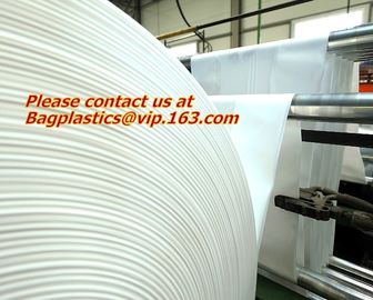 7 layer coex blue transparent plastic layflat tubing roll blown one side heat sealable flm, high barrier coex blown mach supplier