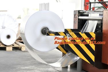 high barrier coex blown machine roll layflat tubing tubular film, plastic flexible roll colored transparent coex layflat supplier