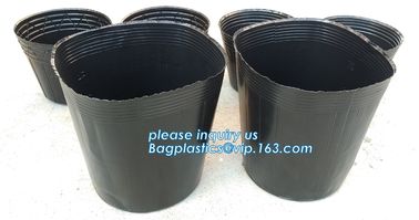 Garden Pot Liners, plastic flower planter pots, Plants Pot Nursery Pots Flower Plastic Planter grow potflower pot plante supplier