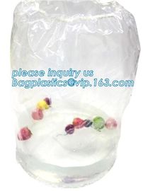 round bottom plastic drum liner bags, salvage drum liner, round bottom plastic bag , LDPE Polybags for packing fish, pac supplier