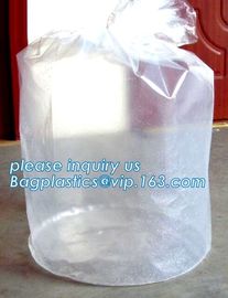 round bottom plastic drum liner bags, salvage drum liner, round bottom plastic bag , LDPE Polybags for packing fish, pac supplier