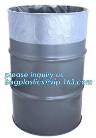 Durable Round Bottom Plastic Drum Barrel Liners Bags, plastic PE round bottom bag,round bottom drum liner, bagplastics supplier